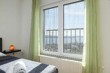 Crikvenica Apartment with Sea-View Balcony
