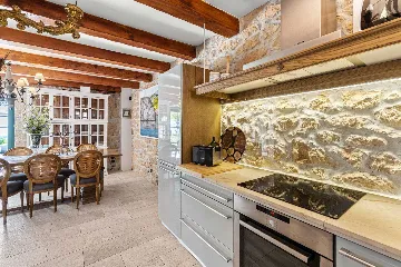 Stone-Style Villa with Sea View in Bribir