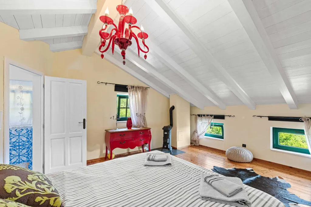 Stone-Style Villa with Sea View in Bribir