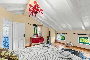 Stone-Style Villa with Sea View in Bribir