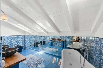 Stone-Style Villa with Sea View in Bribir