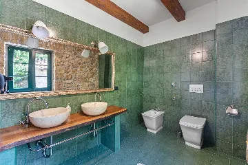 Stone-Style Villa with Sea View in Bribir