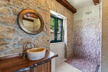 Stone-Style Villa with Sea View in Bribir