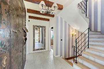 Stone-Style Villa with Sea View in Bribir