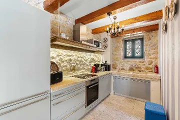 Stone-Style Villa with Sea View in Bribir