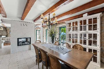 Stone-Style Villa with Sea View in Bribir