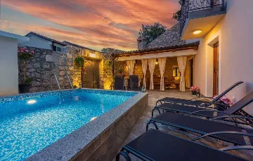 Grižane-Belgrad Villa with Private Pool & Sauna