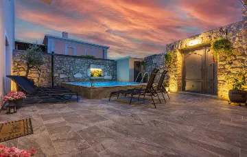 Grižane-Belgrad Villa with Private Pool & Sauna