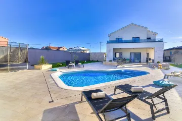 Modern Villa with Private Heated Pool in Novi Vinodolski
