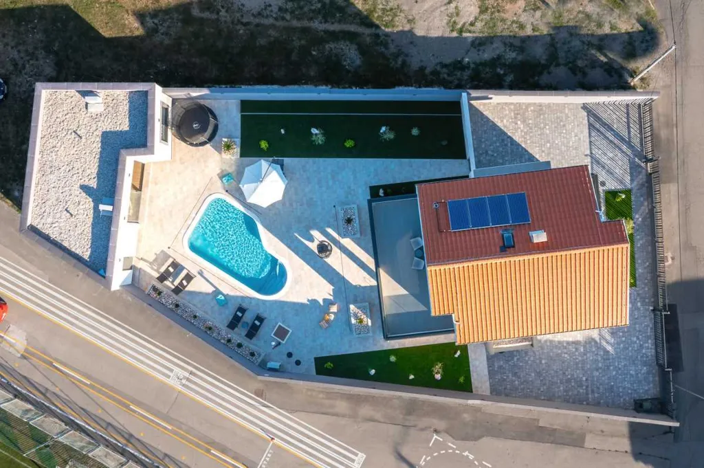 Modern Villa with Private Heated Pool in Novi Vinodolski