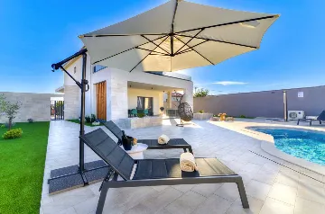 Modern Villa with Private Heated Pool in Novi Vinodolski