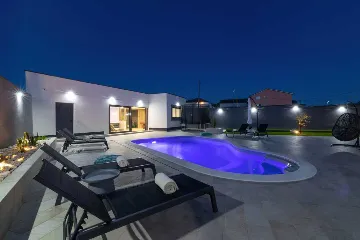 Modern Villa with Private Heated Pool in Novi Vinodolski