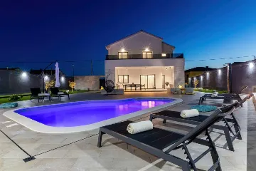 Modern Villa with Private Heated Pool in Novi Vinodolski