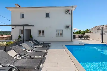 Villa with Sea Views in Ledenice for up to 9