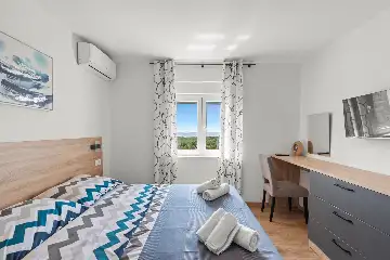 Villa with Sea Views in Ledenice for up to 9