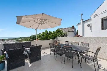 Villa with Sea Views in Ledenice for up to 9