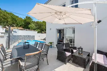 Villa with Sea Views in Ledenice for up to 9