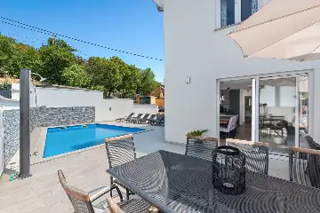 Villa with Sea Views in Ledenice for up to 9