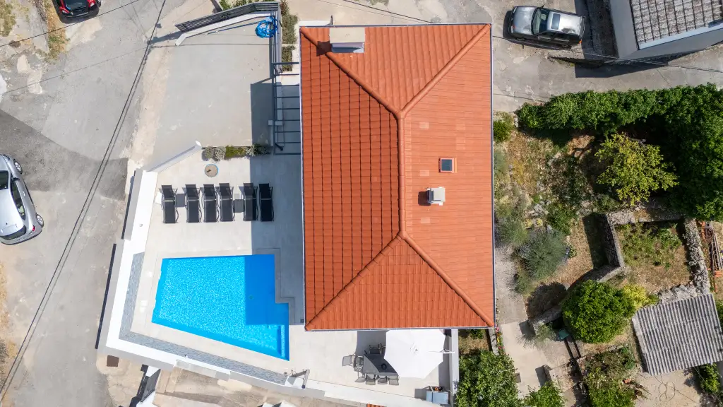 Villa with Sea Views in Ledenice for up to 9