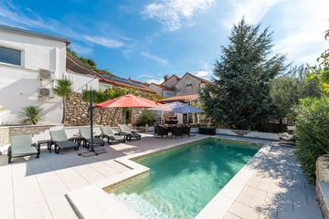 Bribir Villa with Outdoor Pool for Up to 12