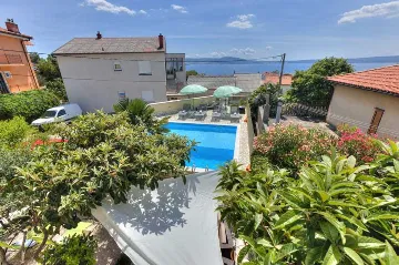 Modern Villa with Pool and Sea Views in Novi Vinodolski