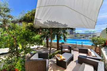 Modern Villa with Pool and Sea Views in Novi Vinodolski