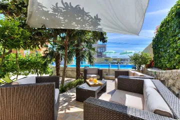 Modern Villa with Pool and Sea Views in Novi Vinodolski