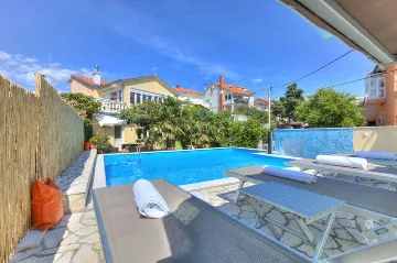 Modern Villa with Pool and Sea Views in Novi Vinodolski