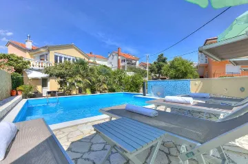 Modern Villa with Pool and Sea Views in Novi Vinodolski