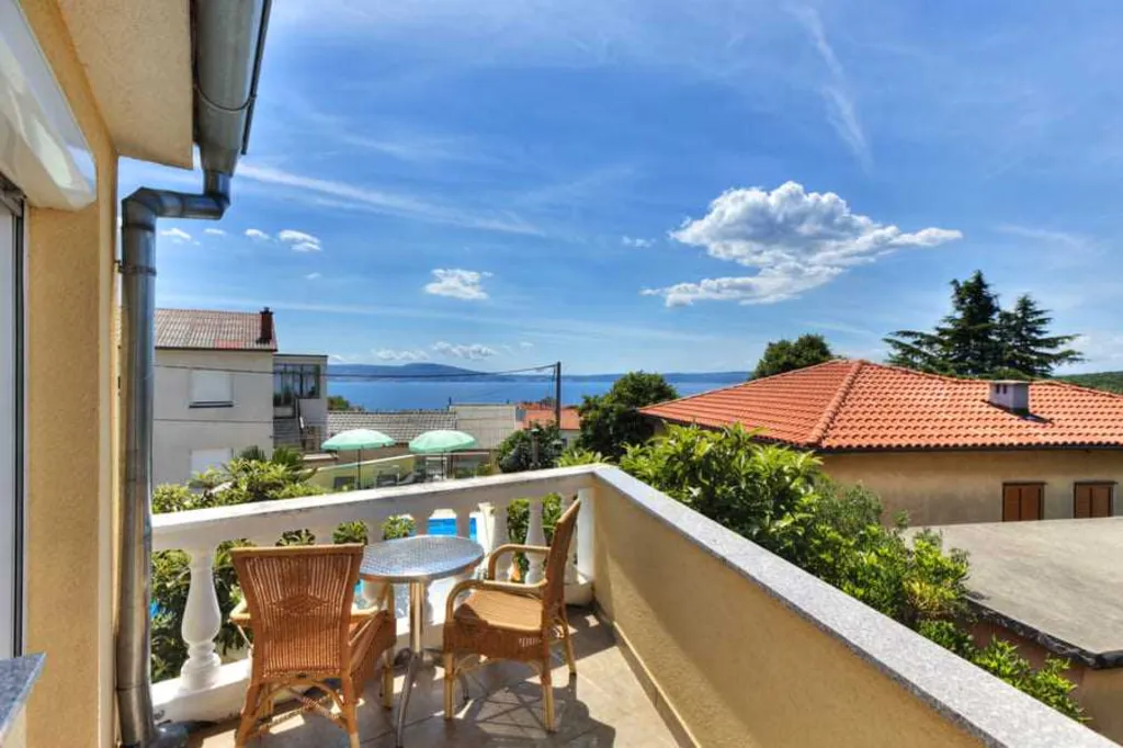 Modern Villa with Pool and Sea Views in Novi Vinodolski