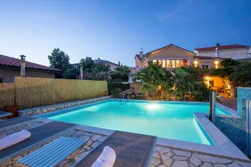 Modern Villa with Pool and Sea Views in Novi Vinodolski