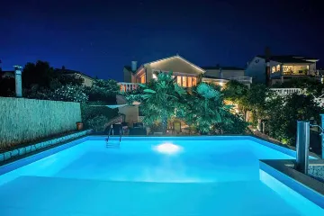 Modern Villa with Pool and Sea Views in Novi Vinodolski