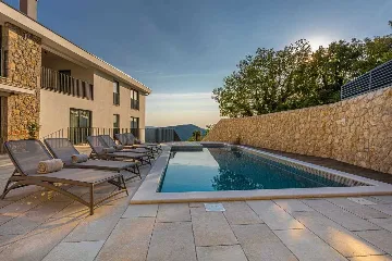 Bribir Villa for Up to 10 Guests with 5 En-Suites