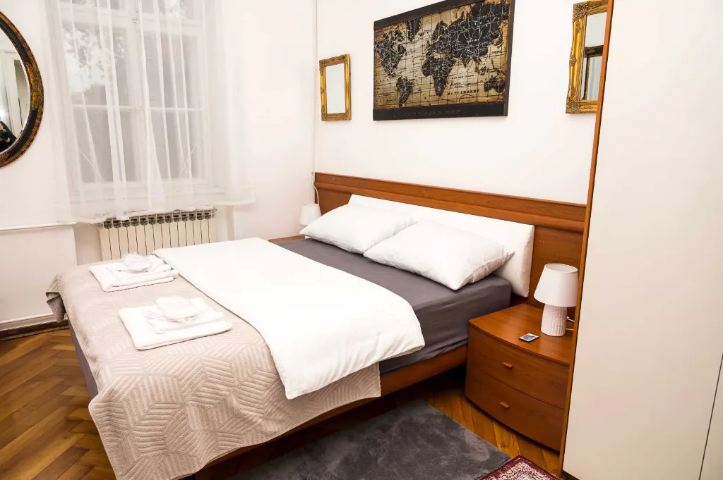Two-Bedroom Apartment for up to 6 in Zagreb