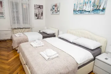 Two-Bedroom Apartment for up to 6 in Zagreb