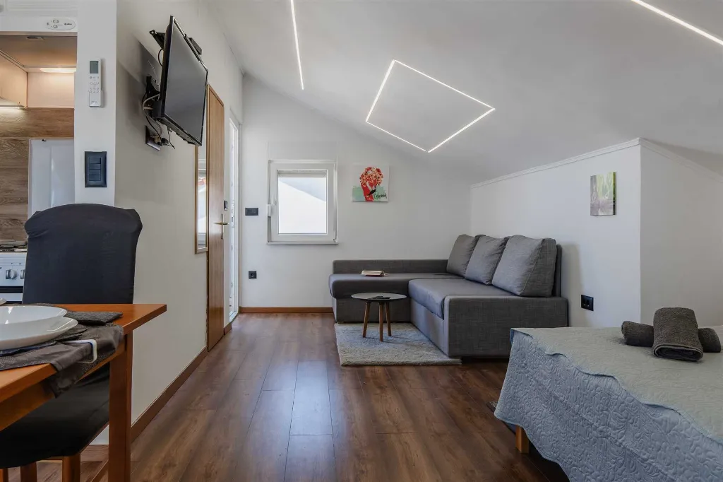 Vir Studio Apartment for 3–4 with Balcony