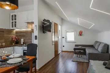 Vir Studio Apartment for 3–4 with Balcony