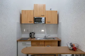 Apartment with Balcony in Vir for 4