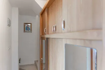 Beachfront Apartment with Sea-View Balcony in Vir