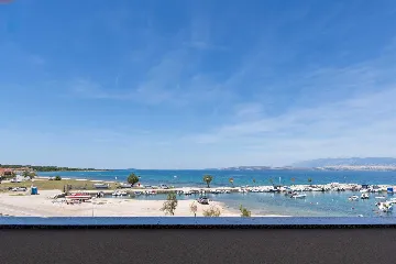 Vir Apartment for 6–7 Guests with Sea-View Balcony