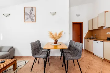 Air-Conditioned Apartment with Balcony in Vir (2–3)