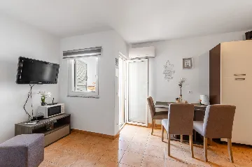 Privlaka Studio Apartment with Sea-View Terrace