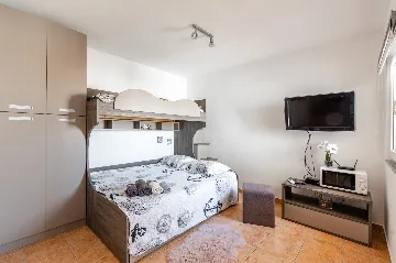 Privlaka Studio Apartment with Sea-View Terrace