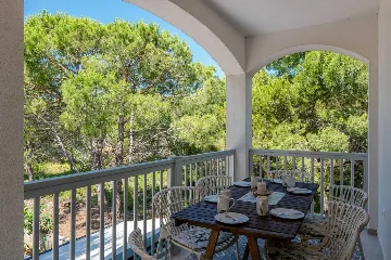 Sea-View 3-Bedroom Apartment in Vir for 6