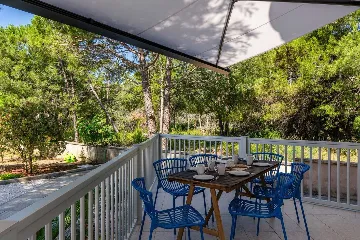 Apartment in Vir for 4 with Sea-View Terrace