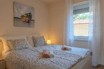 Apartment in Vir for 4 with Sea-View Terrace