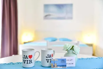 Vir Studio Apartment for 2–3 Guests with Balcony