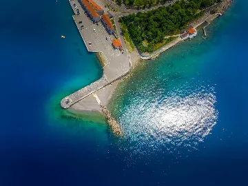 Double Room with Private Bathroom in Senj