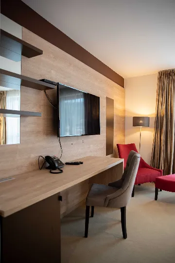 Sea-View Double Room with Private Bathroom in Senj