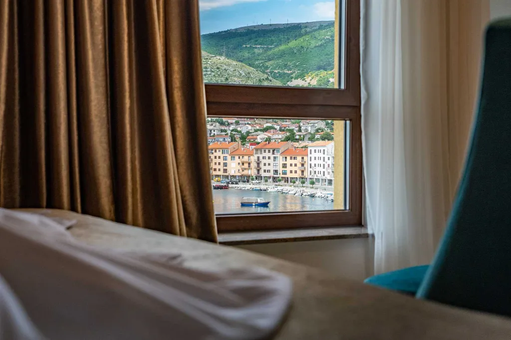 Sea-View Double Room in Senj (for 2)